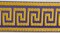 1-3/4" Greek Key Jacquard Woven Ribbon Trim - 6 Continuous Yards - Many Colors!